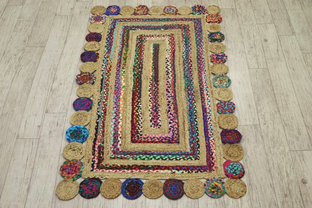Natural Jute Fiber Floor Mat
